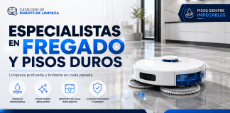 Robots friegasuelos para pisos duros: brillo sin esfuerzo