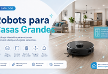 Robots aspiradora para casas grandes: cobertura y limpieza continua