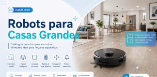 Robots aspiradora para casas grandes: cobertura y limpieza continua