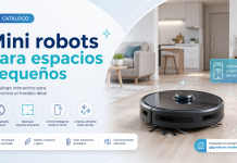Mini robots de limpieza para espacios pequeños y rutinas rápidas