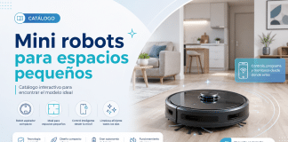 Mini robots de limpieza para espacios pequeños y rutinas rápidas